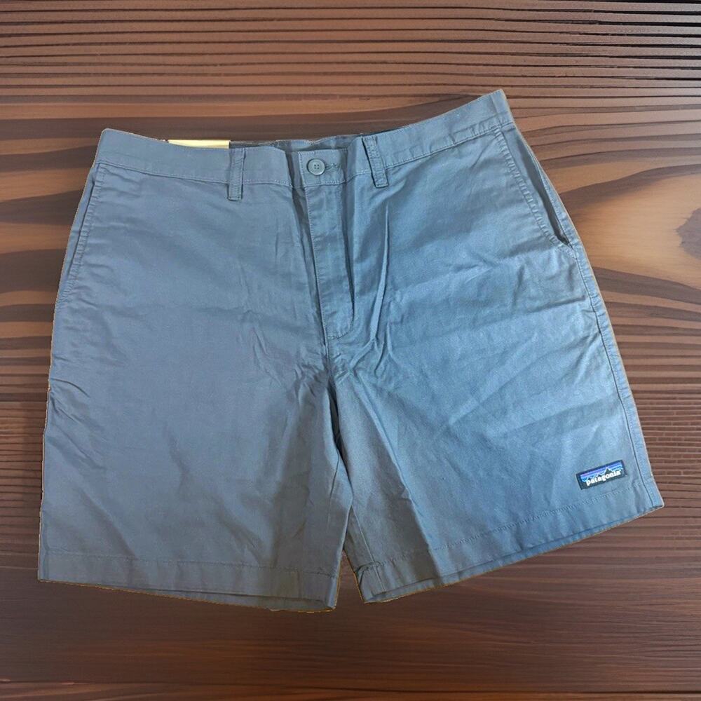 Patagonia Mens Lightweight All-Wear Hemp Shorts 8" Inseam Size 36 Forge Grey